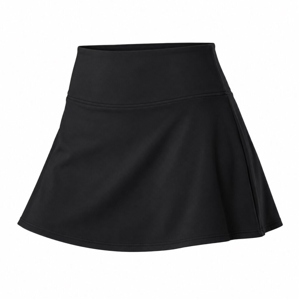 Pollera con calza lycra Sporto Negro
