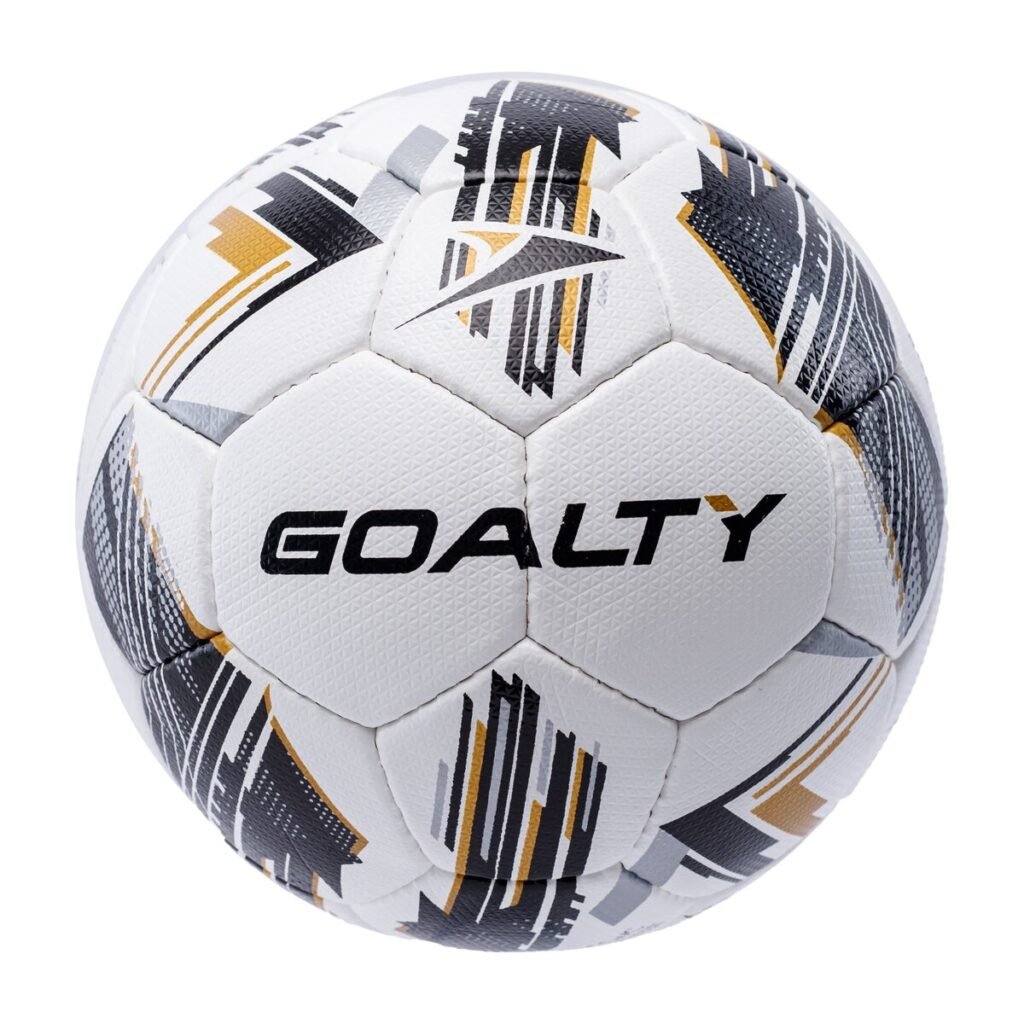 Pelota de fútbol Goalty Zero N°5 Dorado y plateado - vista 1