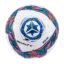 Pelota de fútbol N°5 Goalty Alfa Pro coral y azul
