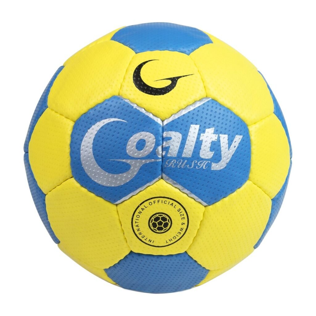 Pelota de handball Goalty Rush amarillo y azul